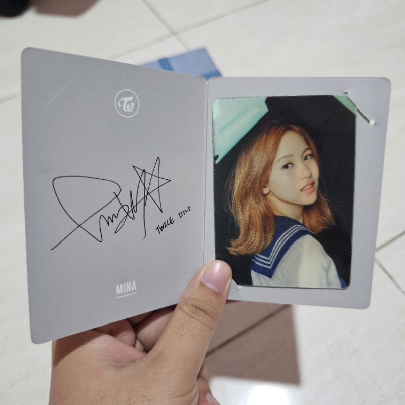TWICE Lenticular official photocard // Cheer Up Photocard