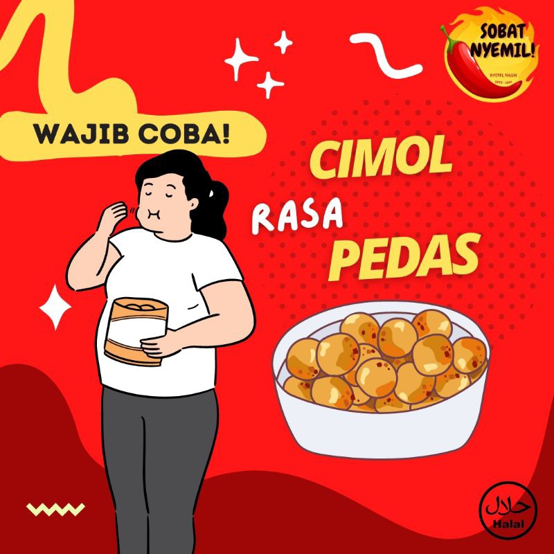 

Cimol Kering Pedas