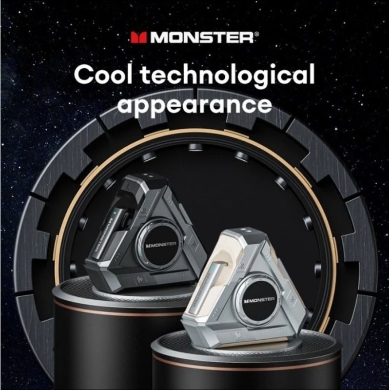 Monster XKT22 Wireless Bluetooth Headset Earphone TWS