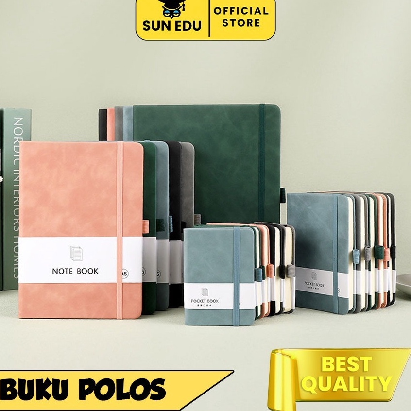 

Harga Miring 1 Lembar Notebook A5 A6 A7 buku catatan Buku tulis agenda tali daily book
