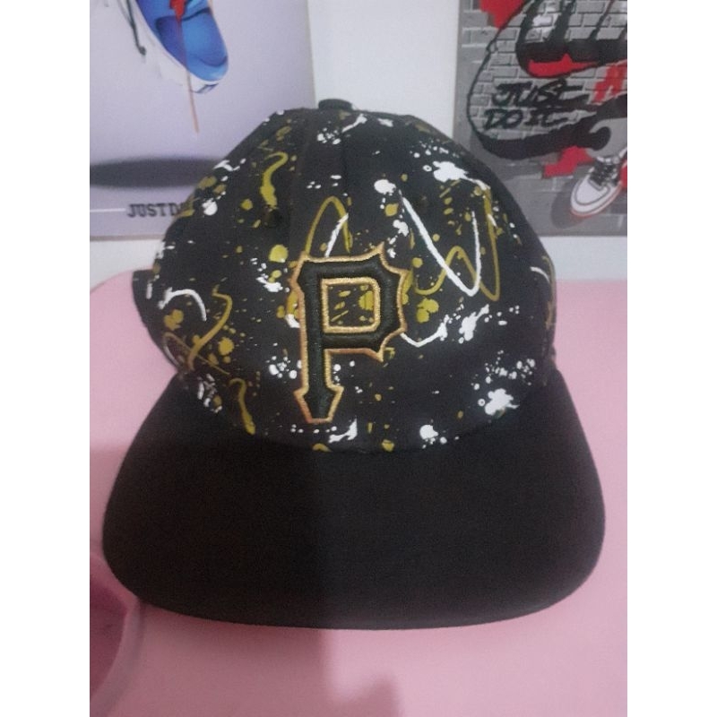 Topi Snapback 47 MLB Pittburgh Logo P ORI Preloved