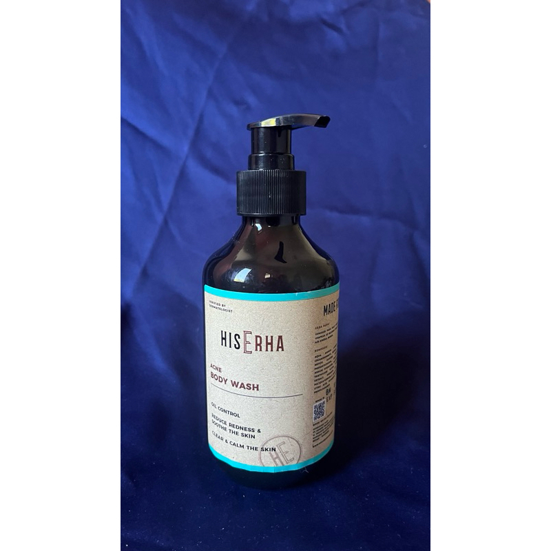 HISERHA ACNE BODY WASH (COCOK UNTUK JERAWAT PUNGGUNG)
