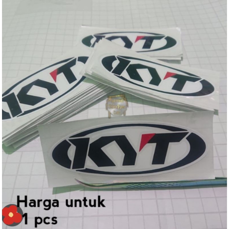 STIKER HELM KYT