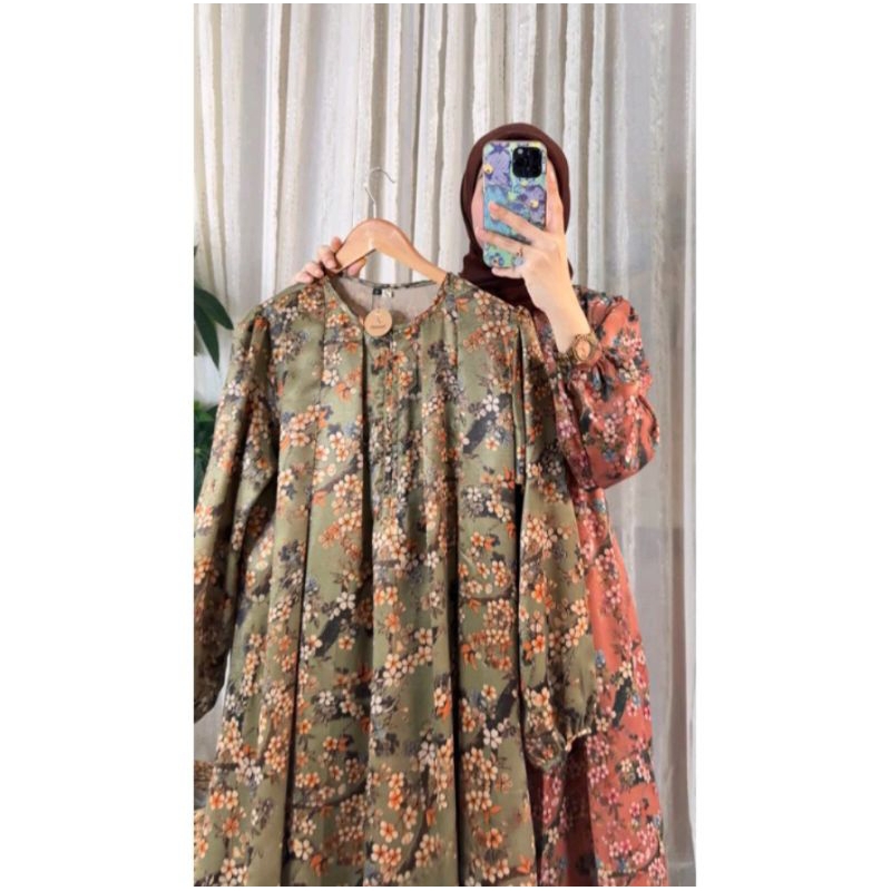 Elmeera Dress ,Umnia 10, umnia 11,Azkiya MIDI Dress By Jannat.id bisa COD