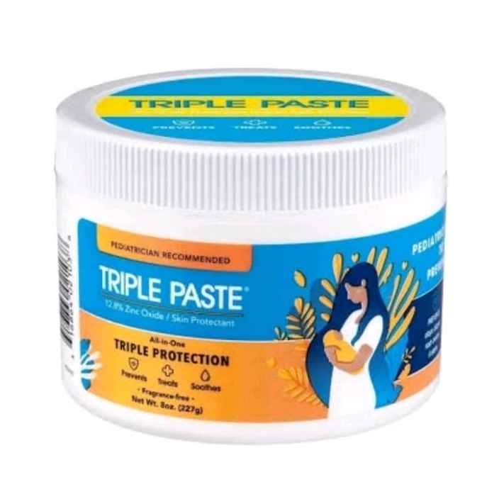 Triple Paste Zinc Oxide Diaper Rash Cream 227g grams