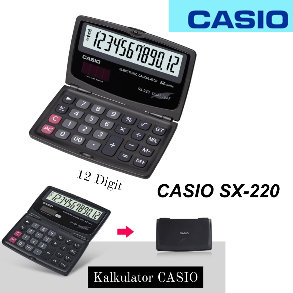 

Kalkulator Saku Casio SX-220