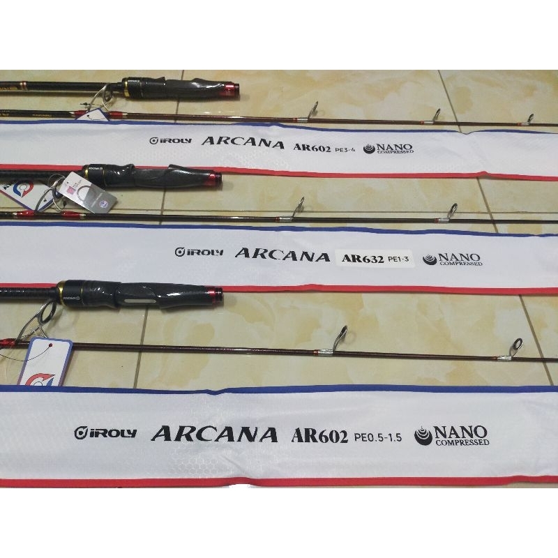 joran Iroly Arcana Light Jiging Fuji Solid 180cm