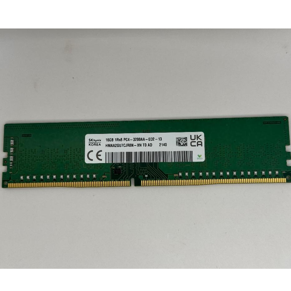 SK hynix 16GB 1Rx8 PC4-3200AA-ED2-13 ECC Udimm