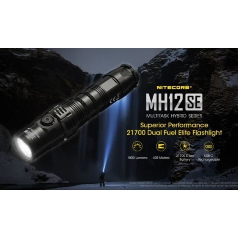 Flashlight Nitecore MH12SE senter Nitecore