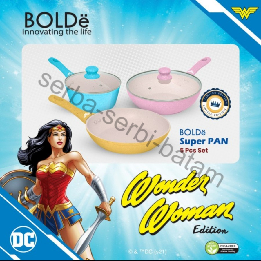 Bolde Super Pan Wonder Woman Series khusus batam