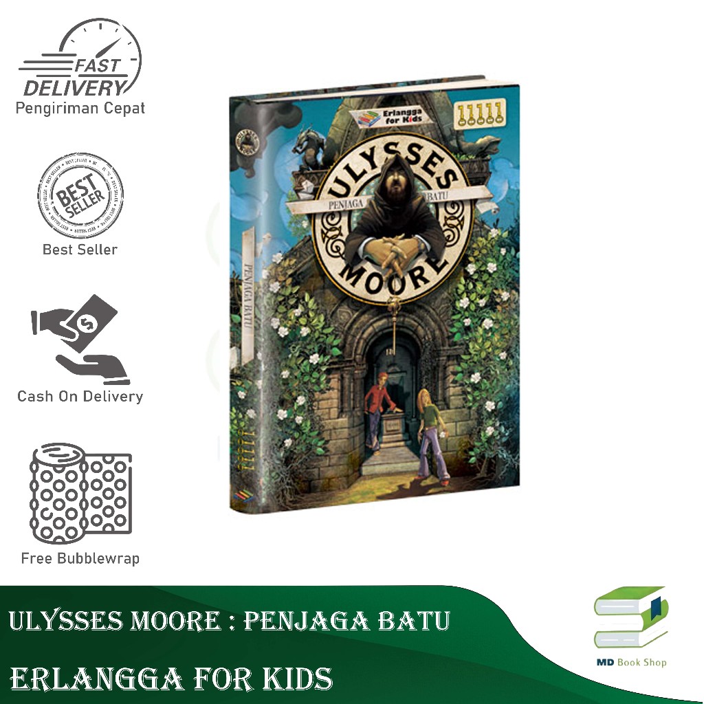 ORIGINAL ULYSSES MOORE : PENJAGA BATU - ERLANGGA FOR KIDS