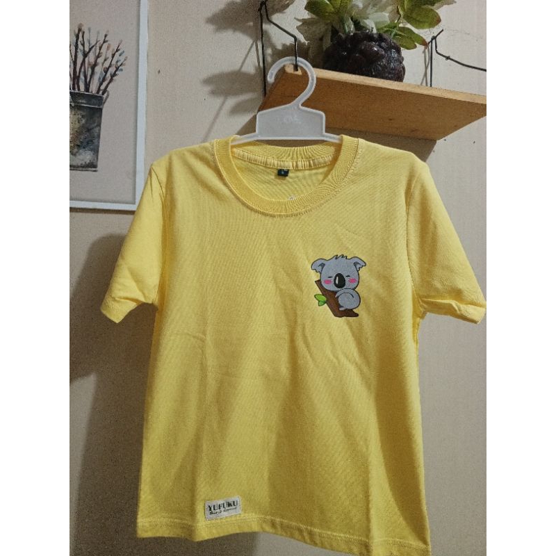 kaos  polos anak 100% cotton combad