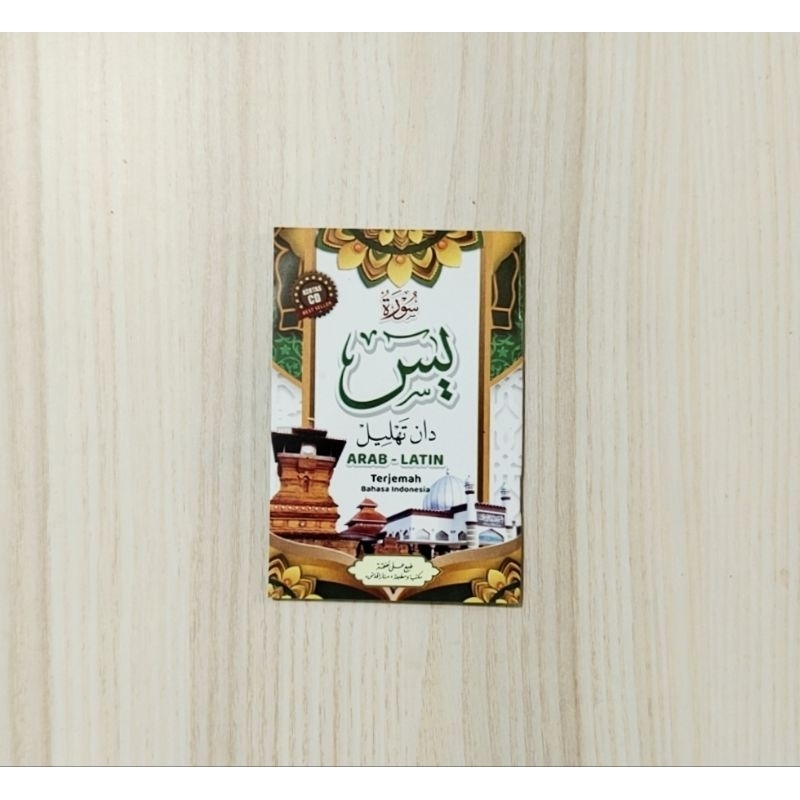 Buku Yasin Arab dan Latin Buku Tahlil Dan Yasin Terjemah Menara Kudus Yasin Saku Kecil