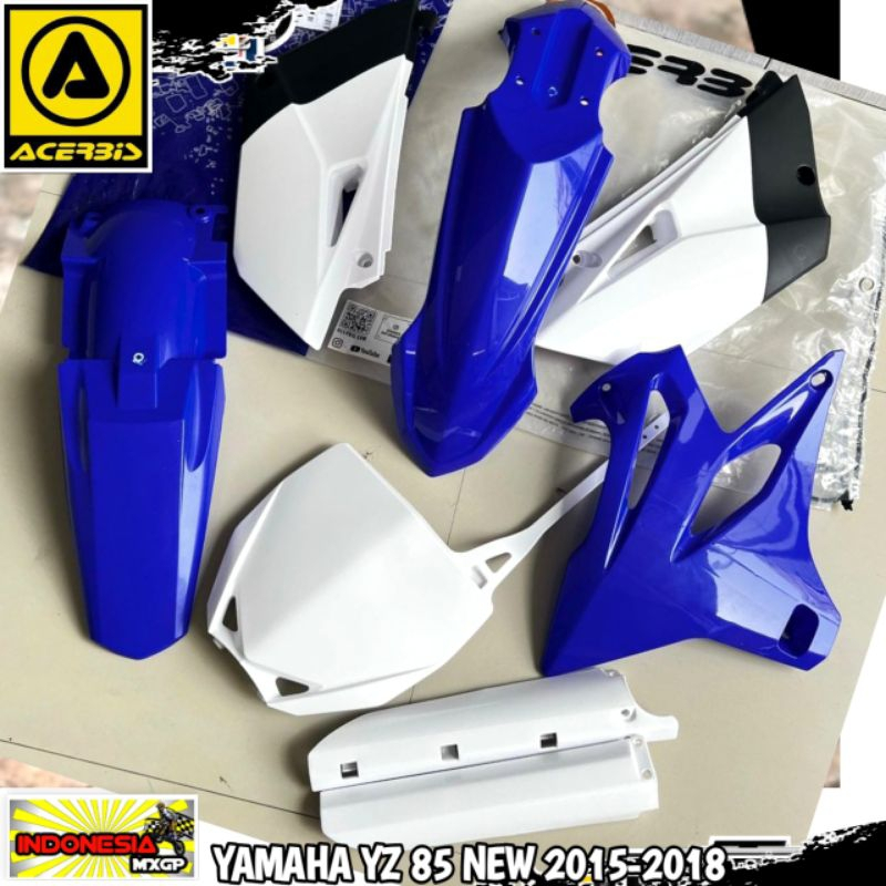 YAMAHA YZ 85 NEW 2015 2016 2017 2018 2019 2020 2021 - ACERBIS COMPLETE PLASTIK KIT - COVER BODY FULL