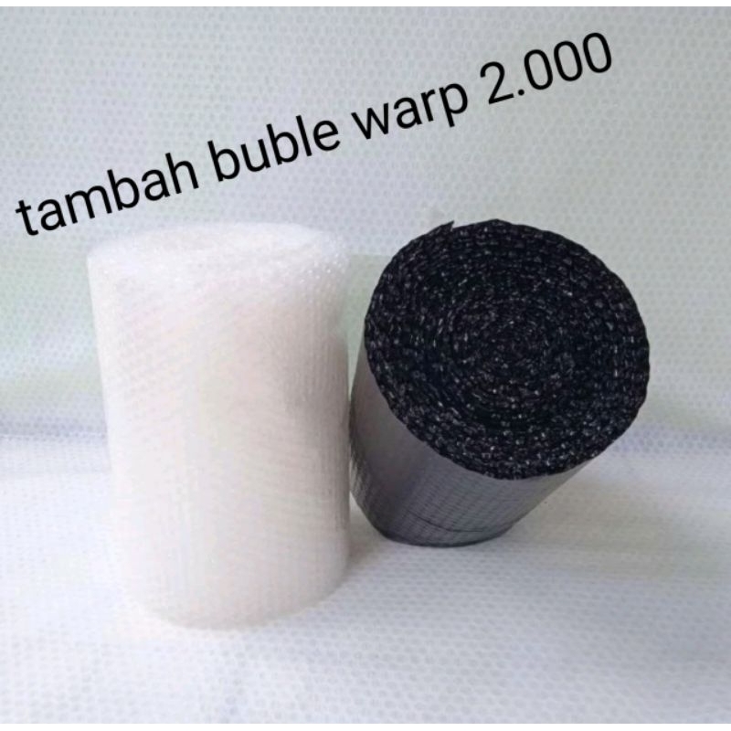 

BUBLE WARP tambahan 2.000 [ max 5 item produk ]