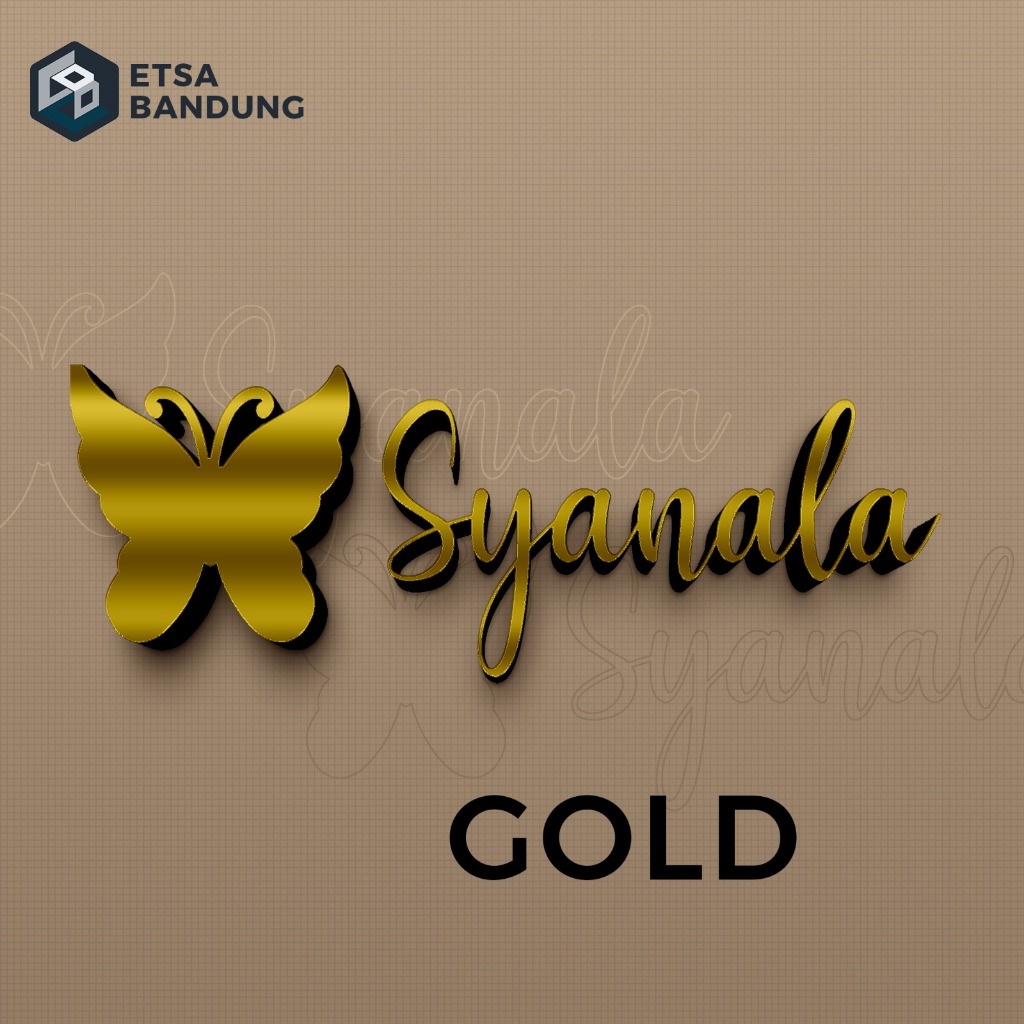 HURUF TIMBUL AKRILIK SPON EVA | HURUF CUSTOM AKRILIK SAMBUNG | HURUF AKRILIK MIRROR GLOSYY