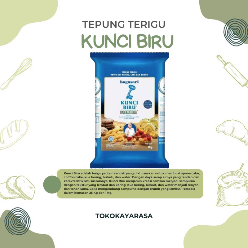 

TEPUNG KUNCI BIRU 1 KG