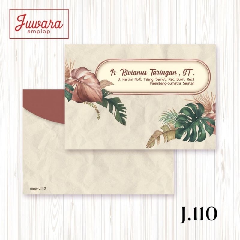 

Blangko Amplop Juwara J 110 Isi 50 Lembar Harga Murah Berkualitas ( Belum Termasuk Cetak )