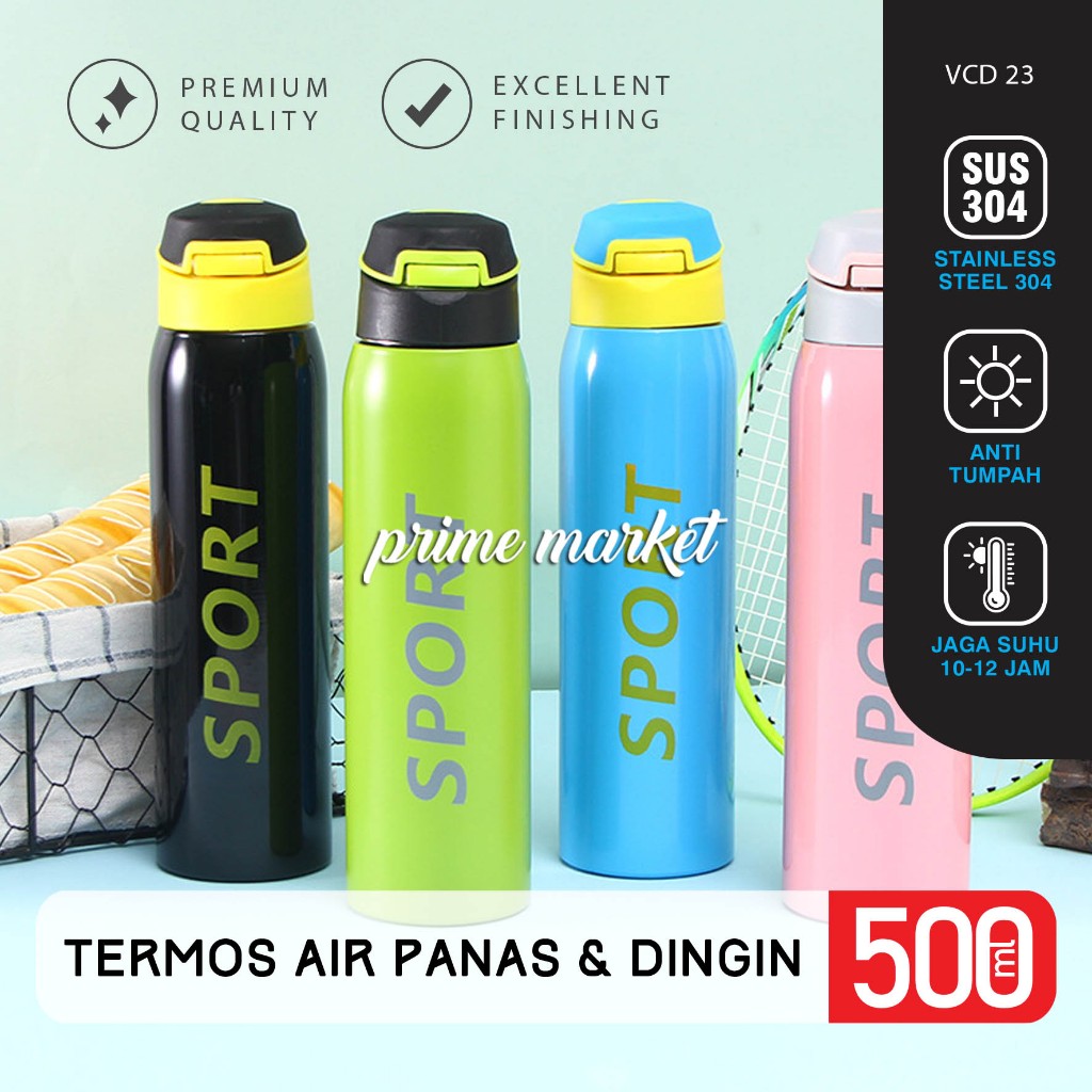 Termos Air Panas Stainless Thermos Air Panas Tremos Air Panas Dingin (VCD 23)