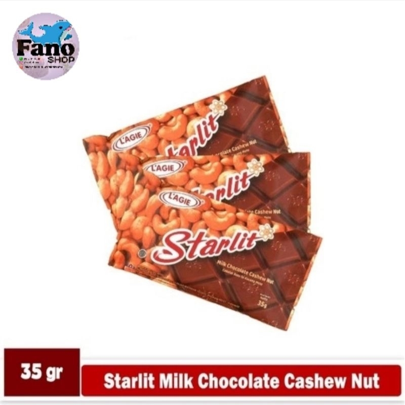 

L'agie Starlit Cashew Nut 35 Gram (1 Pack 36 Pcs