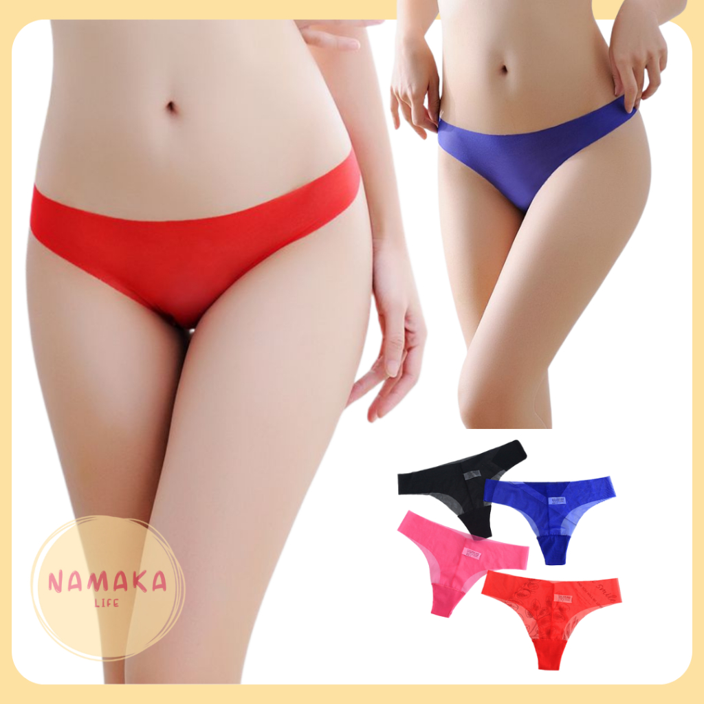[NL] THONG SEXY TRANSPARAN WANITA CEWEK TEMPTING SEKSI LINGERIE LINJERI KELAMBU TEMBUS PANDANG BIKIN