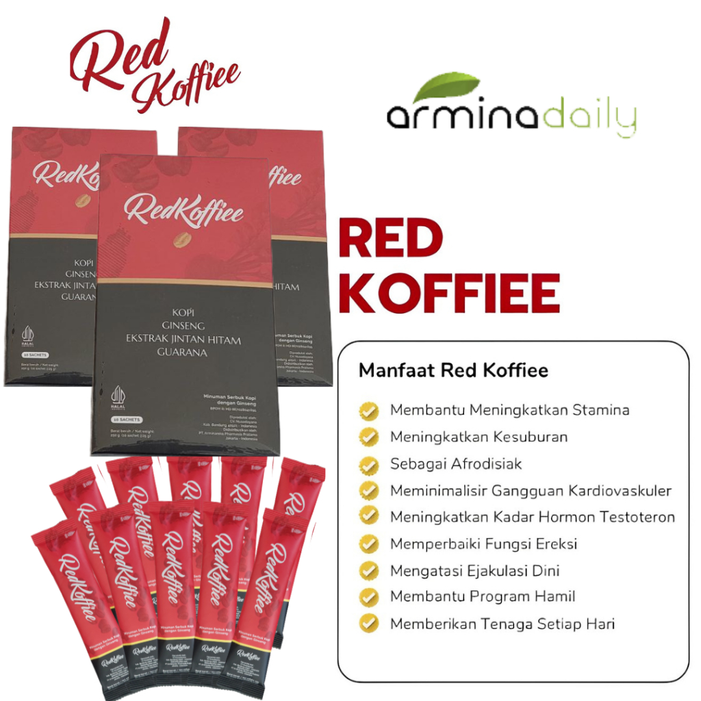 

Forcysn Red Koffiee / Kopi Merah Stamina - Promil - Kesehatan