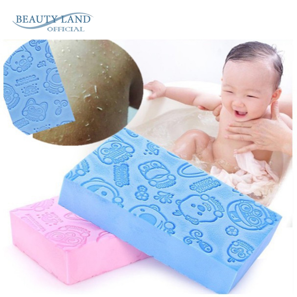 Pembersih Badan Sponge Daki Spons Pengangkat Daki Spon Mandi Pororo Spons Ajaib Perontok Daki