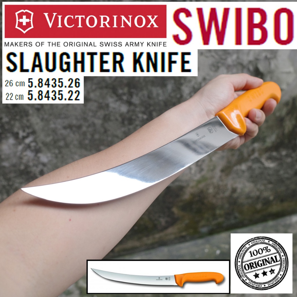 Victorinox Swibo 26 22 cm pisau sembelih daging butcher slaughter pisau kurban parang golok pedaging