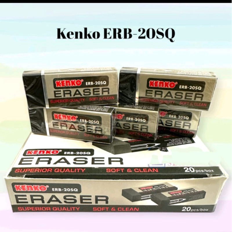 

PENGHAPUSAN KENKO ERB20SQ 1 KOTAK isi 20 pc