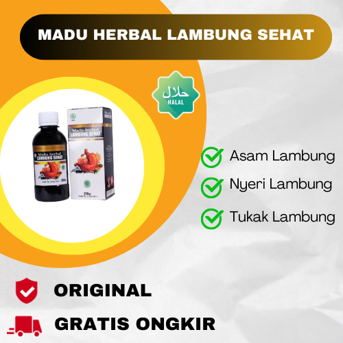 

Madu Herbal Lambung Sehat Dapat Mengatasi Asam Lambung & Nyeri Dilambung