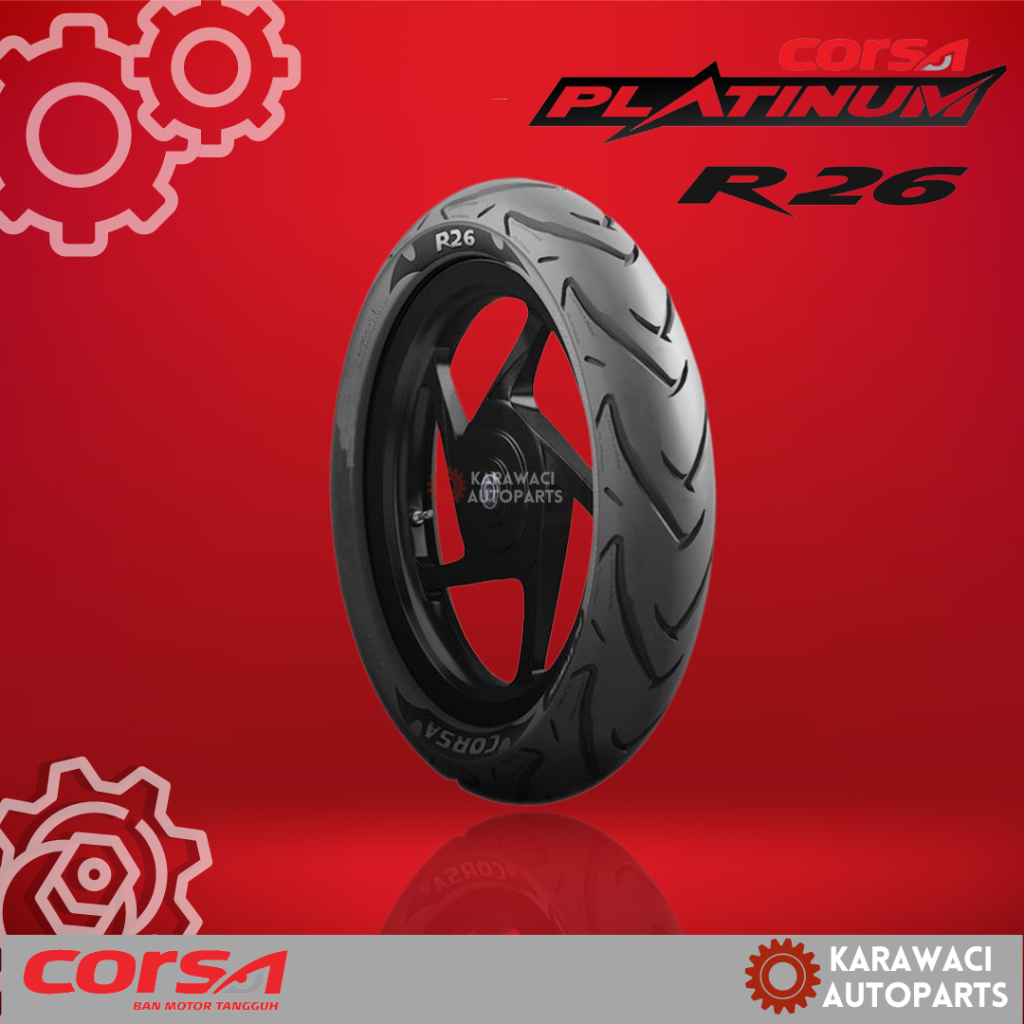 [CUCI GUDANG] Ban Motor Corsa R26 100/70 Ring 17 Tubeless