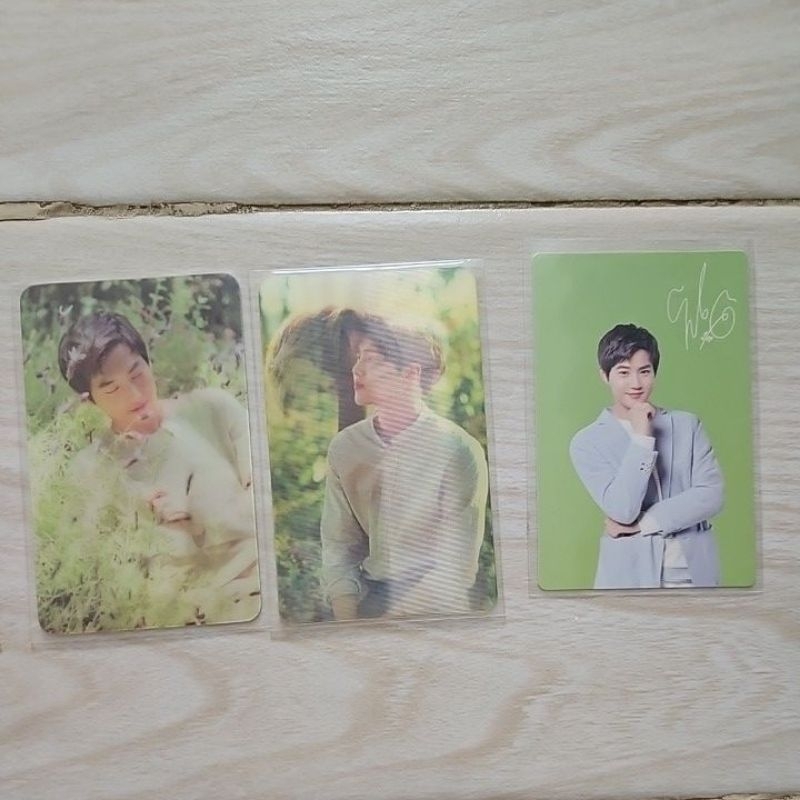EXO Suho junmyeon natrep nature republic lenti lenticular 10th anniversary photocard pc official