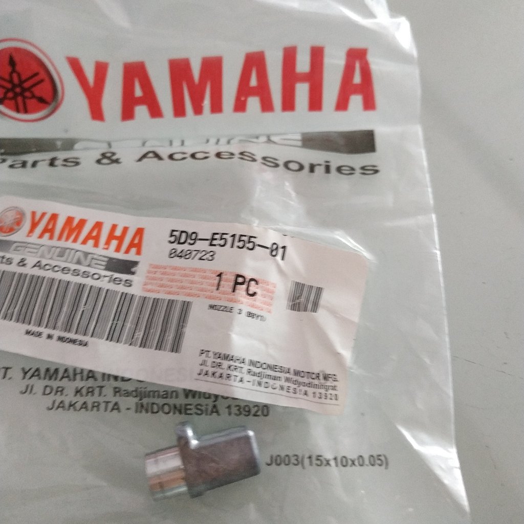 NOZZLE LUBANG SEMPROTAN POMPA OLI KRUK AS  VEGA ZR JUPITER Z1 / 5D9-E5155-01