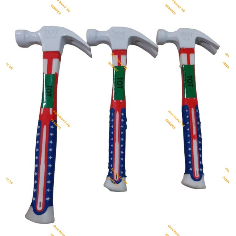 Palu Kambing Gagang Fiber USA 16 Oz / Palu Kambing Fiber USA 16oz