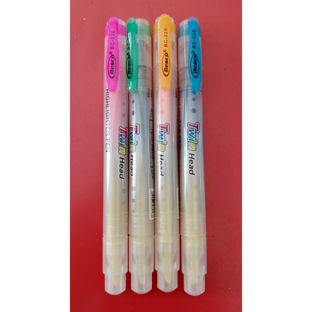 

Besco Stabilo Twin Head/Highlighter Pen BC-228