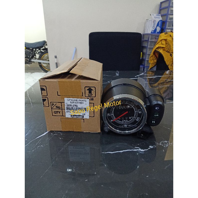 SPEEDOMETER W175 W 175 25031-0760 ORIGINAL KAWASAKI