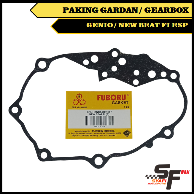 PAKING GARDAN GENIO / NEW BEAT FI ESP GASKET PERPAK GARDAN GEARBOX GEAR BOX FUBORU