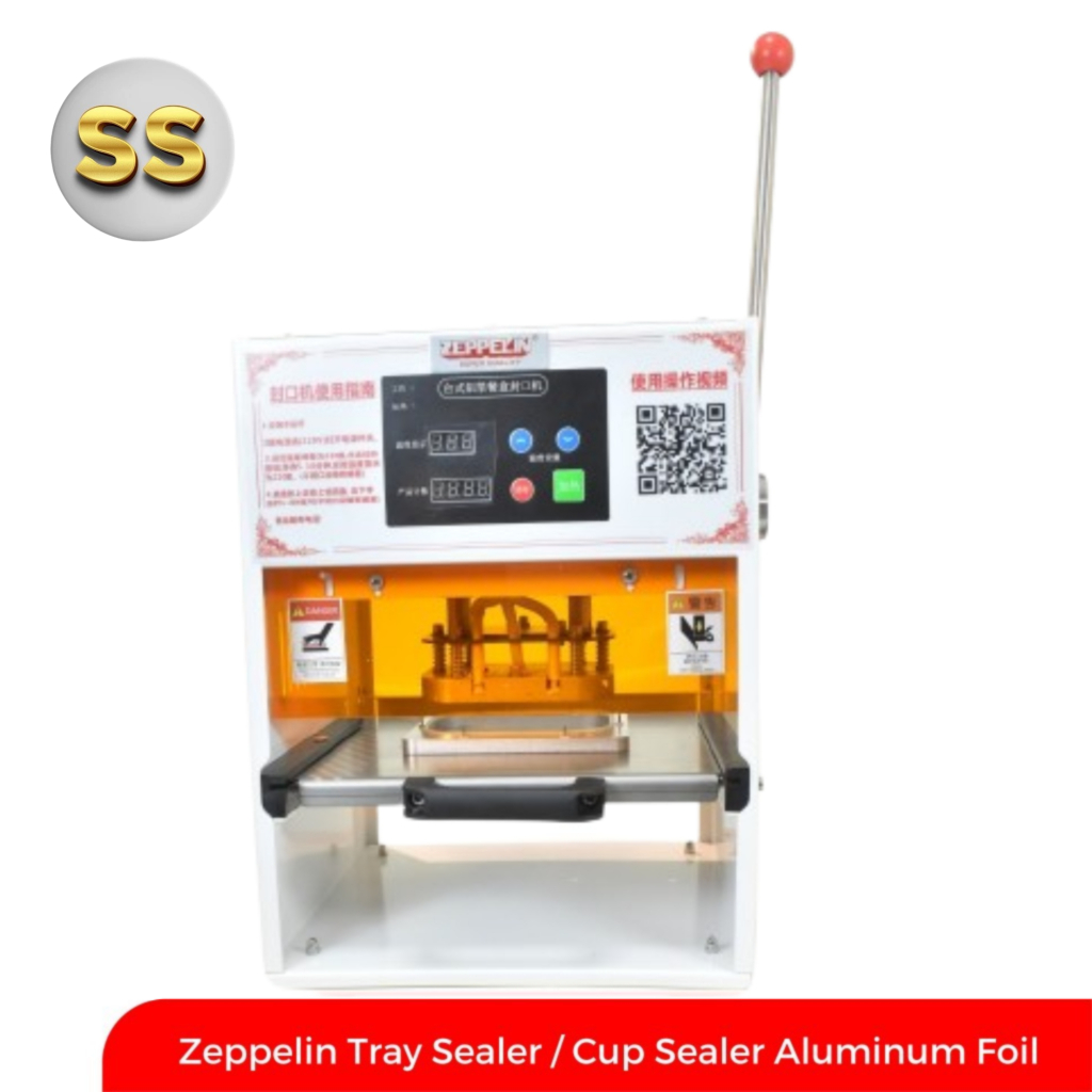 Zeppelin Tray Sealer / Cup Sealer Aluminum Foil