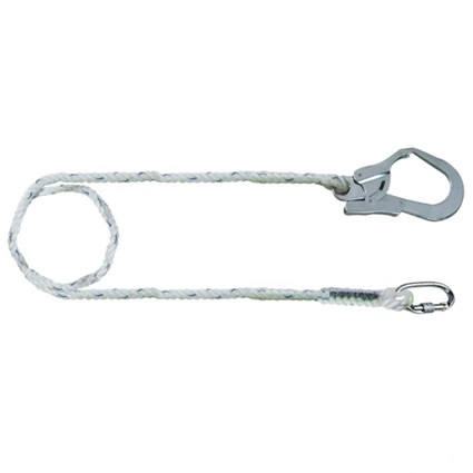 Single Big Hook Lanyard Tali Safety Body Harness Excellent 0376 Original - Tali Pengaman