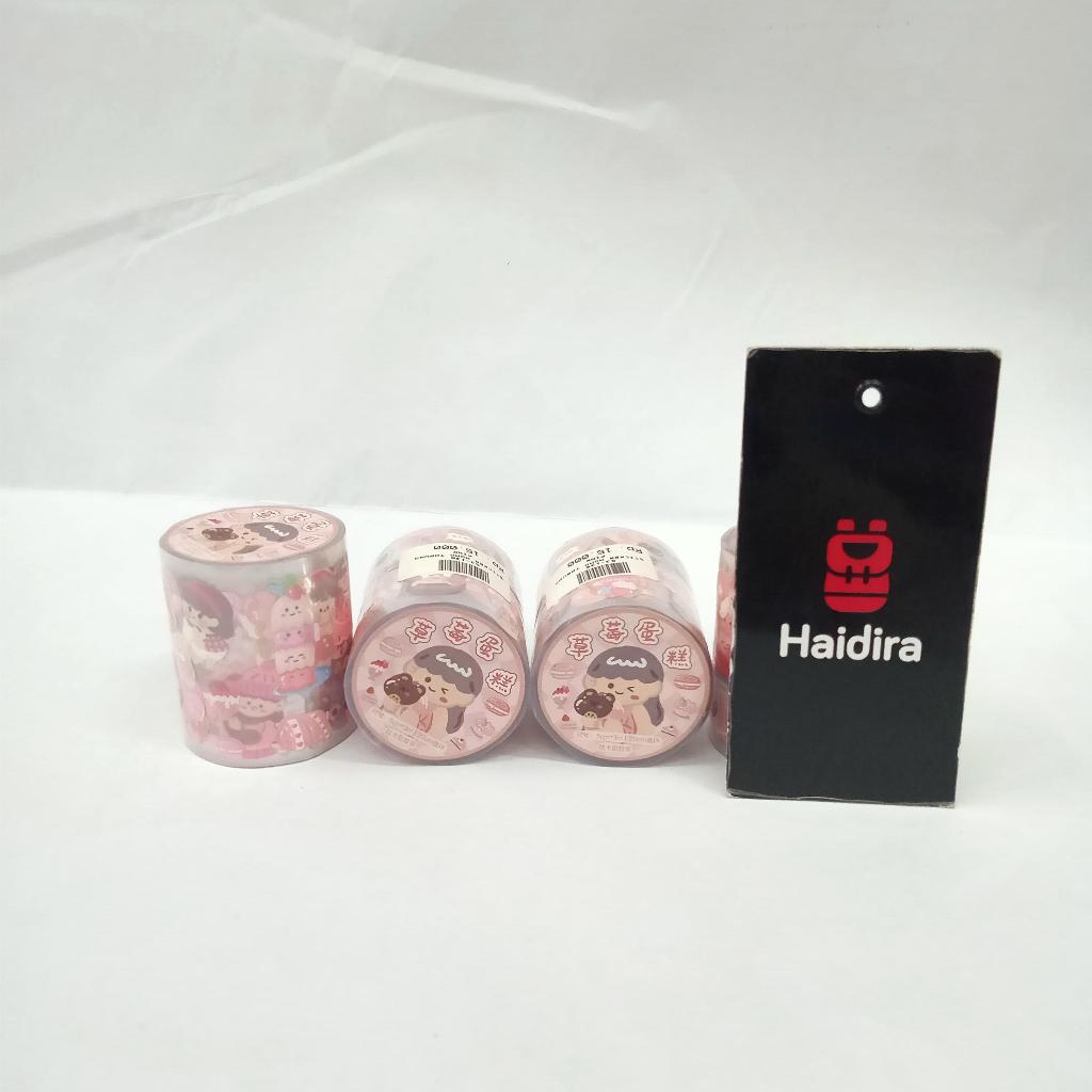 

Sticker Roll Momo Hologram 5cm x 3m Sticker Lucu Momo Kartun Korea Anti Air