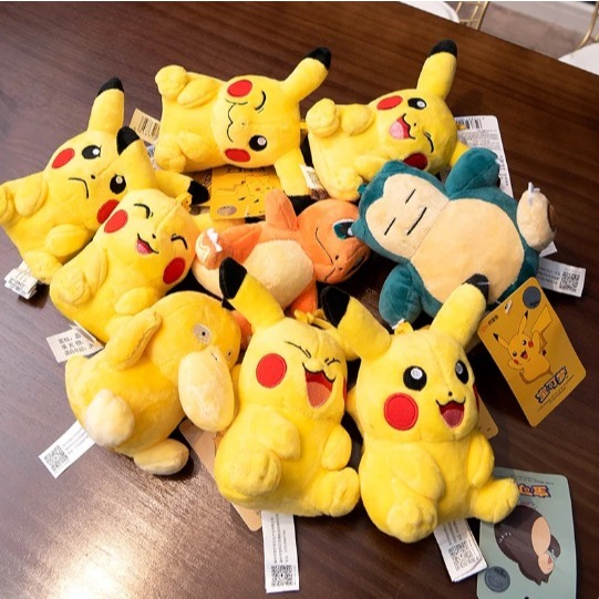 Takara Tomy Boneka/Keychain/Gantungan Kunci Pokemon Pikachu Bulbasaur Charmander Psyduck