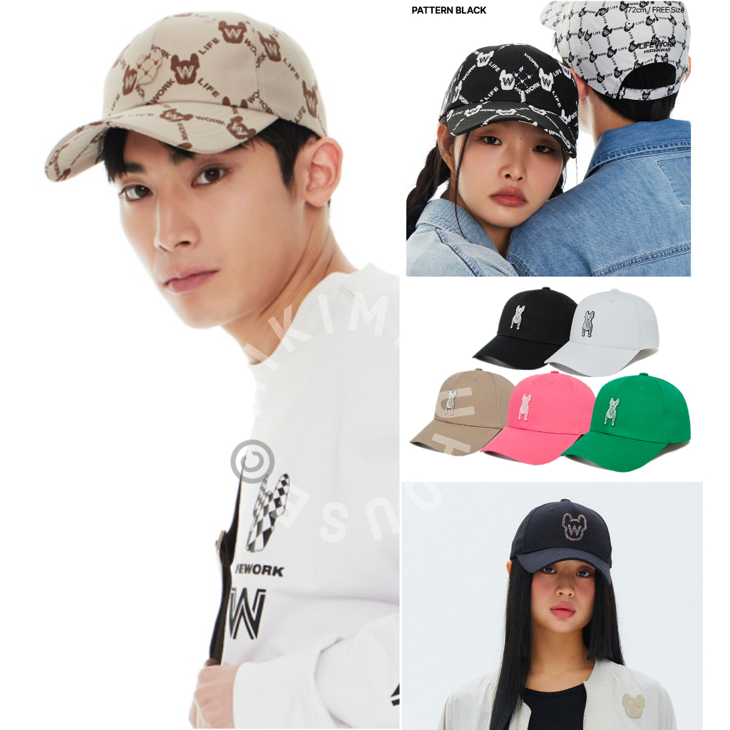 LIFEWORK RADOGRAM BALLCAP OFFICIAL TOPI KOREA BRAND BASEBALL CAP BALCAP BALL CAP RADOG MLB ORI