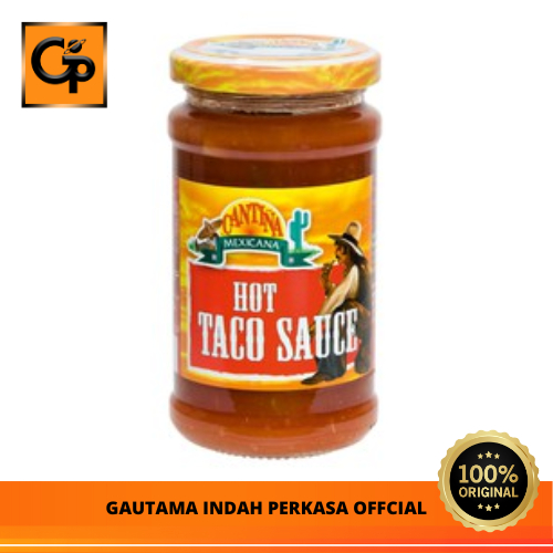 

Saus Salsa Cantina Mexicana Hot Taco Sauce 220g