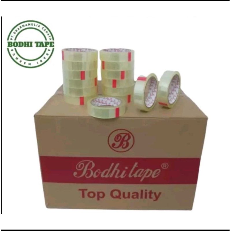 

ISOLASI LAKBAN UKURAN 1 INCHI 90 YARD 1 SLOT 6 PIS/ISOLASI 24 MM