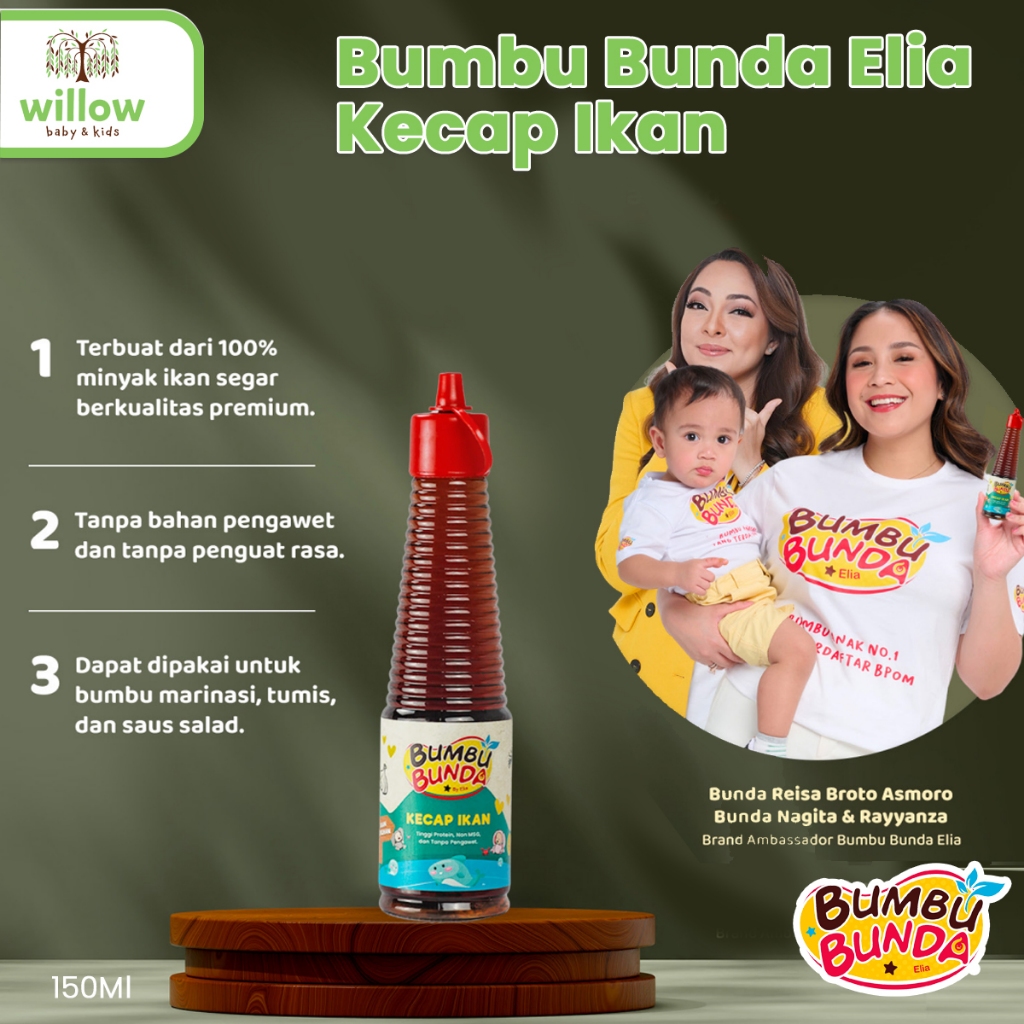 

Kecap - Bumbu Bunda Elia Kecap Ikan 150Ml