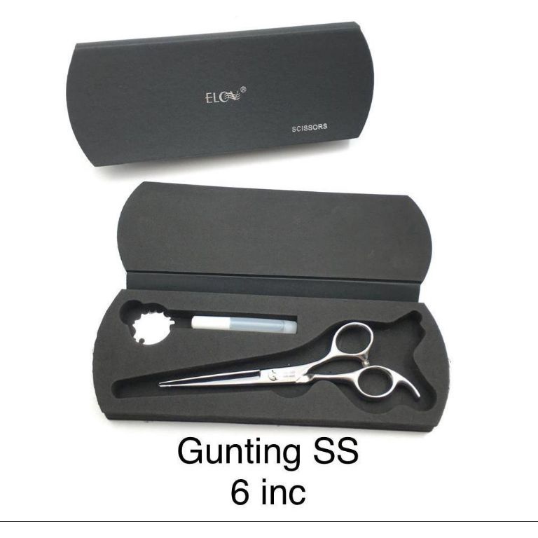 

KODE O87Z Gunting rambut elov premium sangat tajam