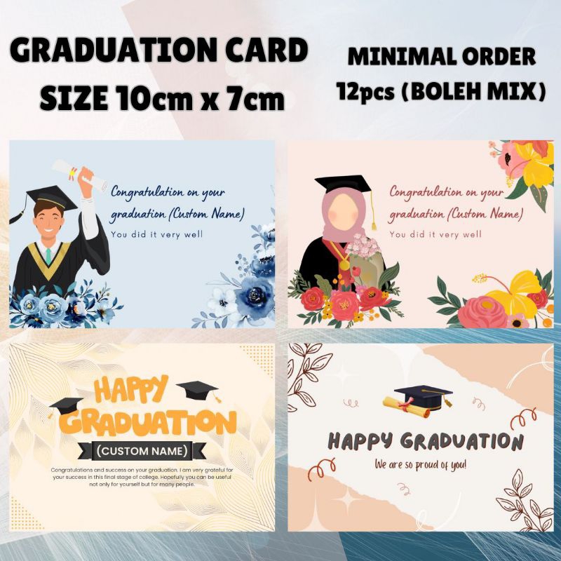 GRADUATION CARD CUSTOM