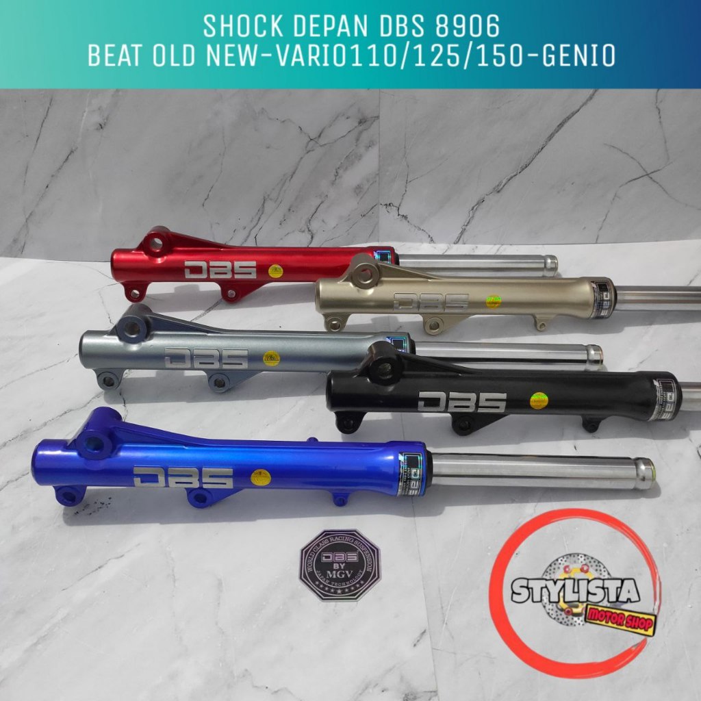 SHOCK DEPAN DBS 8906 KOMPLIT TYPE STANDAR BEAT OLD NEW /  SCOOPY / VARIO110 / VARIO 125 150 / GENIO 