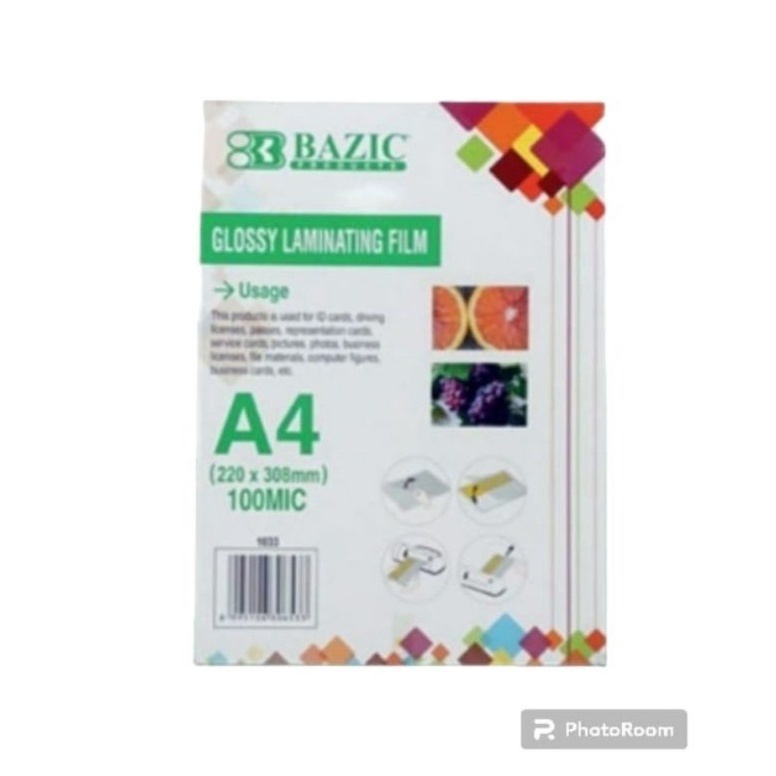 

KODE D28I Plastik Laminating Film A4 Bazik 1 Micron