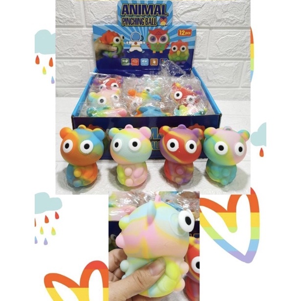 ASEMKAJKT - Mainan Squeeze Ball Lampu Bear / Squeeze ball lamp bear pop-06